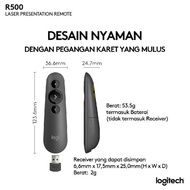 Logitech R500S Wireless & Bluetooth Laser Presenter - Original and Best-Selling R500S Laser Pointer