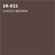 ○SR 933 CHOCO BROWN DAVIES ELASTOMERIC PAINT 4LITERS