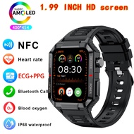 For HUAWEI WATCH D NFC GPS Outdoor Military Smart Watch Men Sport Fitness Tracker 1.99 inch Bluetooth Call Waterproof SmartWatch