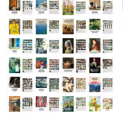 Wholesale Boxed Postcards Art Theme Greeting Message Invitation Card Gift Wish Post Card 30 Pcs Retr