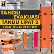 TANDU Folding Emergency Stretcher Iron Folding Emergency Evacuation Strong Folding Evacuation Stretc