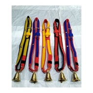 Buffalo Pedet Cow Necklace 4Cm Wide + Bell 1 Cow Bell