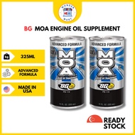 BG MOA Engine Oil Additive | Engine Oil Supplement 325ml | Remove carbon deposit