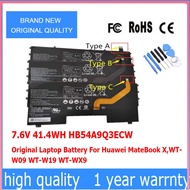 HB54A9Q3ECW  Laptop Battery For Huawei MateBook X,WT-W09 WT-W19 WT-WX9