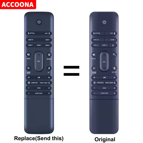 New MRC00016011 Replacement Remote Control for Harman Kardon Citation Bar speakers MultiBeam 700 Sou