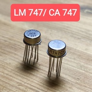 CA747T RCA LM747CH dual Op Amp can CA LM 747/