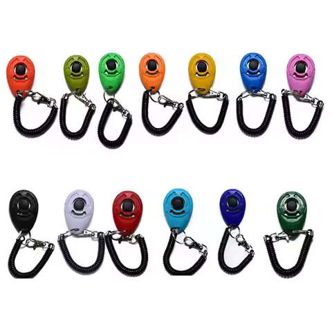 Dog Training whistle Click Sound Clicker Dog Supplies Training Sounder Clicker Sound Guide Durable T