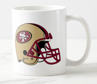 Coffee mug - แก้วมัค 300 / 400 มล แก้ว ถ้วยกาแฟ แก้วเซรามิค แก้วกาแฟ - Glass - Helmets NFL - superbo