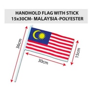 Hand Flag malaysia Hand Flag / Bendera Tangan Malaysia Flag - Polyester