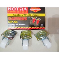 2" Flat Caster Wheels/ Trolley Wheels Display Case Wheels