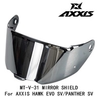 AXXIS helmet shield MT-V-31镜片适配HAWK EVO PANTHER SV