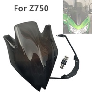 Motorbike Wind Deflectors Windshield Windscreens Fit For Kawasaki Z750 Z750R Z750 2007 2008 2009 201