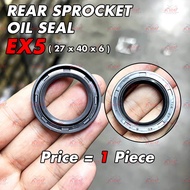 Rear Sprocket Oil Seal (27x40x6) for EX5 Motorcycle