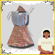 ▨ ▤ ✜ BARO'T SAYA NYLON, ORANGE SAYA TERNO