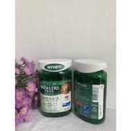 Moller's Tran Nordic cod oil omega 3 pills, Swedish domestic product