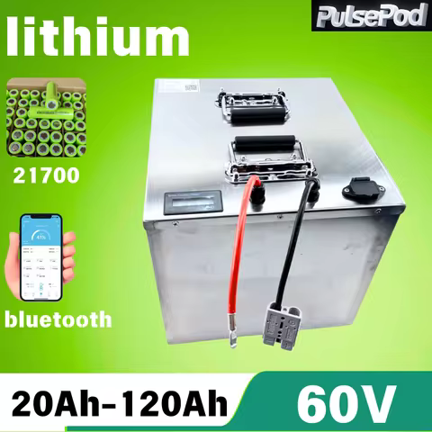 PP-60V 40Ah 50Ah 60Ah 80Ah 100Ah Lithium Battery Pack Li ion Powerbank for 3000w Electric Scooter Bi