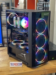 คอมพิวเตอร์ คอมเล่นเกมส์ ทํางาน ตัดต่อ ปล่อยบอท 12คอ24เทรด cpu intel xeon E5 2680v3 12คอ24เทรดVGA 3G