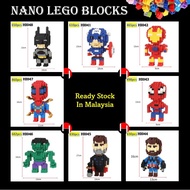 Nano Lego Blocks DIY Building Bricks Marvel Heros