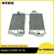 OTOM 2 Row Aluminum Radiator For YAMAHA YZF250 YZ250F YZ 250F Aftermarket Motorcycle Part Engine Oil