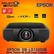 Epson EH-LS12000B 4K Laser Projector : 4K PRO-UHD resolution at 2,700 ANSI Lumens brightness and with a high contrast ratio of 2,500,000:1 รับประกัน 3 ปีเต็ม [ by Projector Perfect ]