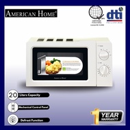 American Home AMW-ST1920W 20Liters Microwave Oven White