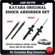 TOYOTA COROLLA EE100, AE101, AE111, SEG 92-99, SEG101 KYB ORIGINAL SHOCK ABSORBER SET