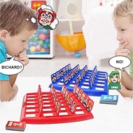 Family game board game toy who is it picture guessing/ person guessing/ guess who game guess the cha