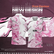 Jersey Dragon Custom Name Jersey Retro Collar Selek Dragon Japanese Baju Retro Custom Name Number Jersey Viral Berkolar Baju Raya Jersi Retro Coller