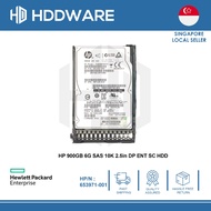 HP 900GB 6G SAS 10K 2.5in DP ENT SC HDD // 652589-B21 // 653971-001 // EG0900FBVFQ