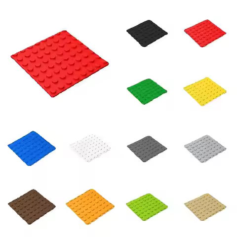 10pcs 41539 Plate 8x8 Base Board Bricks Toys For Technical Buildings Blocks Gift Compatible Educatio