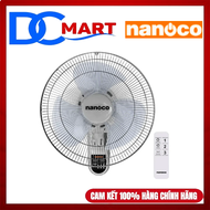 Quạt treo tường Nanoco - NWF1612RC - Có Remote