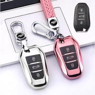 TPU key case Peugeot 208 308 2008 3008 5008 Keyless Remote Car Key Cover Casing