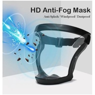 Anti-Fog Face Shield Safety Goggle Full Face Protective Anti Fog Shield Sport Mask Anti Anti Dust Face Cover