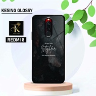 Case Hp Xiaomi Redmi 8 - Gambar Quotes - [KX-8] - Hardcase Redmi 8 -