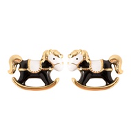 Ear Studs Enamel Carousel Horse