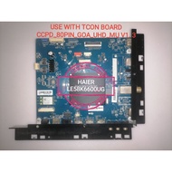HAIER LE58K6600UG TV MAIN BOARD POWER BOARD ORIGINAL GENUINE