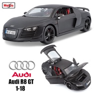 Maisto 1:18 Audi R8 GT Classic Edition simulation alloy car model collection gift boys Toys
