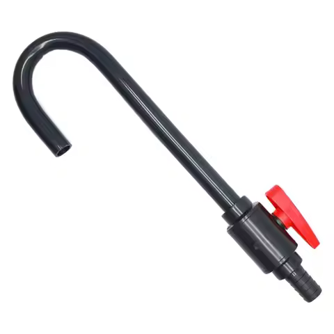 Aquarium Accessories Filler Tube PVC Material Reliable Threaded Connection for Fish Tank Filter Repl