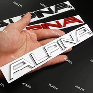 3D Metal Rear Boot Trunk Stickers Emblem Badge Decals Car Styling Accessories For ALPINA B7 B6 D4 D5