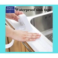 Urban Modern kitchen self-adhesive waterproof sink tape / toilet bathroom white sealant tape / dapur