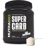 NutraBio Super Carb, Carbohydrate Powder with Cluster Dextrin & Electrolytes, Advanced Carb Suppleme