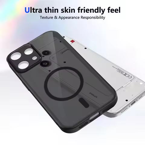 For Nothing Phone 3A Pro/Lite 3 2A Plus Nothing CMF Phone 2 Pro 1 Magnetic Case Matte Shockproof Pho
