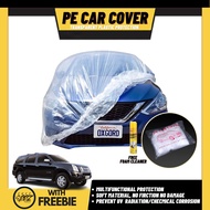 PE Plastic Waterproof Car Cover for Isuzu Alterra Transparent Soft Material Durable Dustproof Vehicle Protection