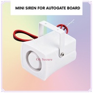 12v 120dB Wired Mini Siren Alarm bell 601