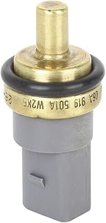 X AUTOHAUX 06A 919 501A Car Coolant Water Temperature Sensor for Audi A6 2006-2011