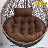 【In stock】Hanging Egg Chair Cushion Sofa Washable Swing Chair Seat Cushion Padded Pad Relax Garden Basket Swing Seat Outdoor Indoor Sofa Cushion 6BAW
