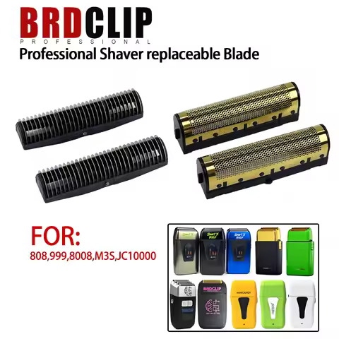 BRDCLIP Professional Shaver replaceable Blade And Blade Head net For 808 BRD-999 363 JC10000 8008 M3