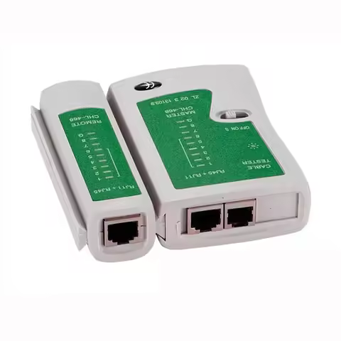RJ45 Cable lan tester Network Cable Tester RJ45 RJ11 RJ12 CAT5 UTP LAN Cable Tester Networking Tool 