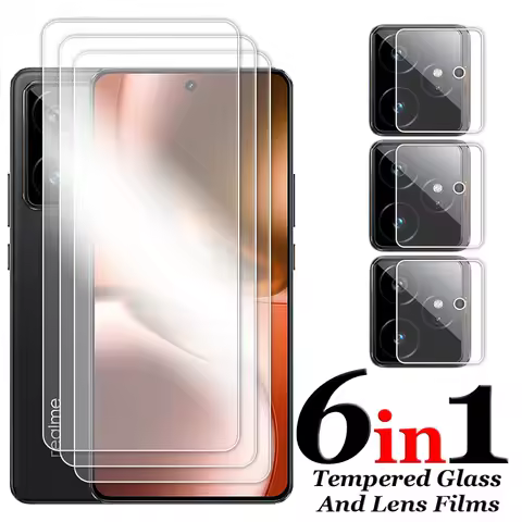 For Realme GT7 Glass Transparent Screen Protector For Realme GT 7 7T Tempered Glass For Realme GT 7