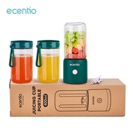 【3 tabung】ecentio juicer portable Portable Blender Mini Juicer 8 Mata Pisau 380ml botol minum Juice 